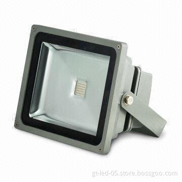 LED Flood Light, Available in Warm and Cold Color Temperature, Available in Various Materials